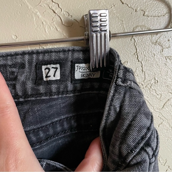 Miss Me Grey Mid Rise Skinny Jeans‎ - Picture 8 of 9